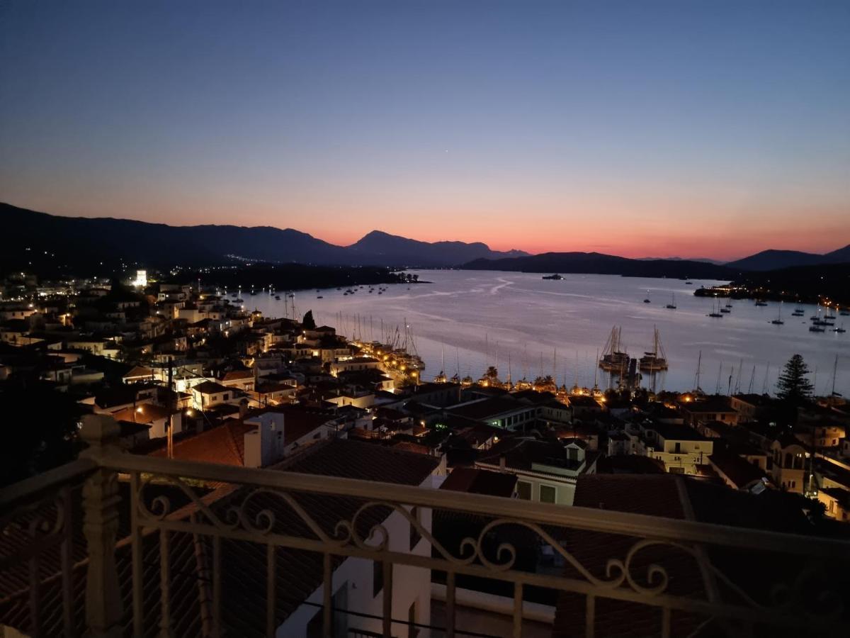 Panoramic View Apartment Poros Town Exterior photo