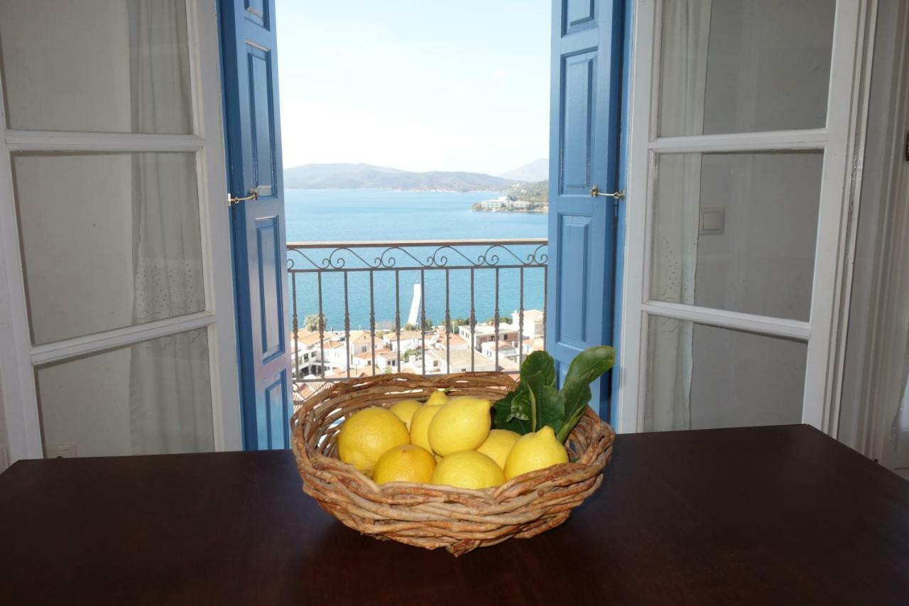 Panoramic View Apartment Poros Town Exterior photo
