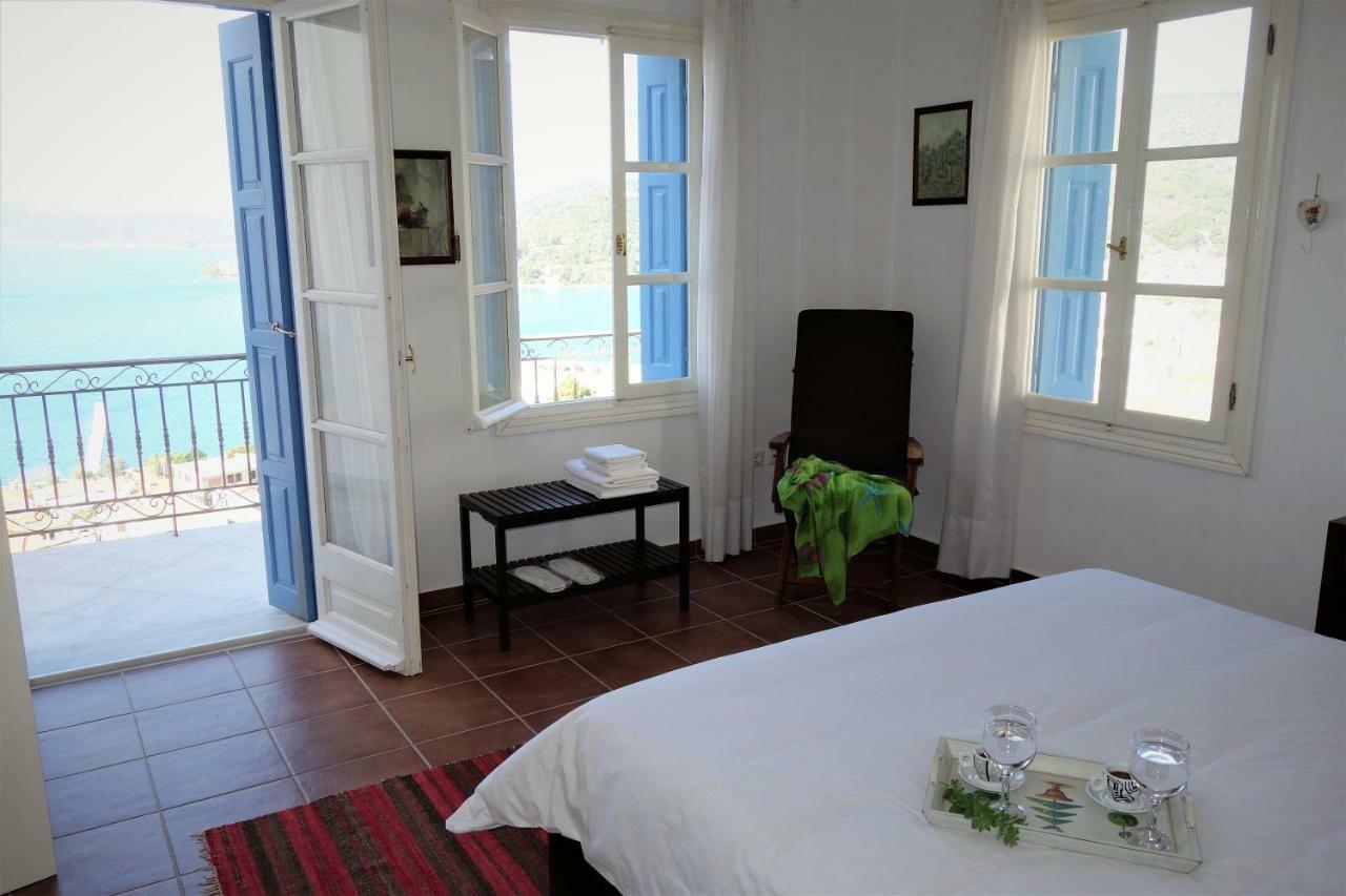 Panoramic View Apartment Poros Town Exterior photo