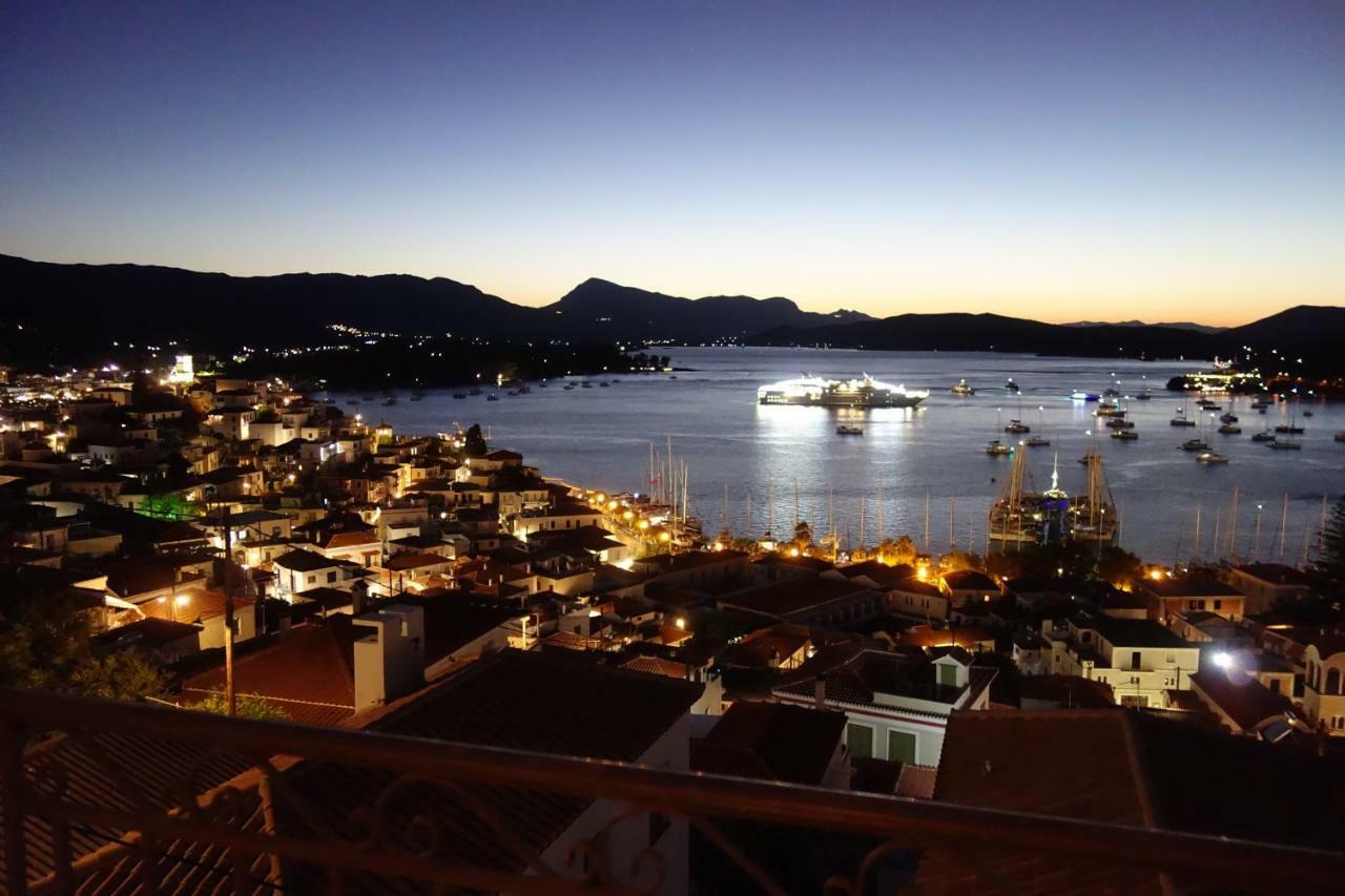 Panoramic View Apartment Poros Town Exterior photo