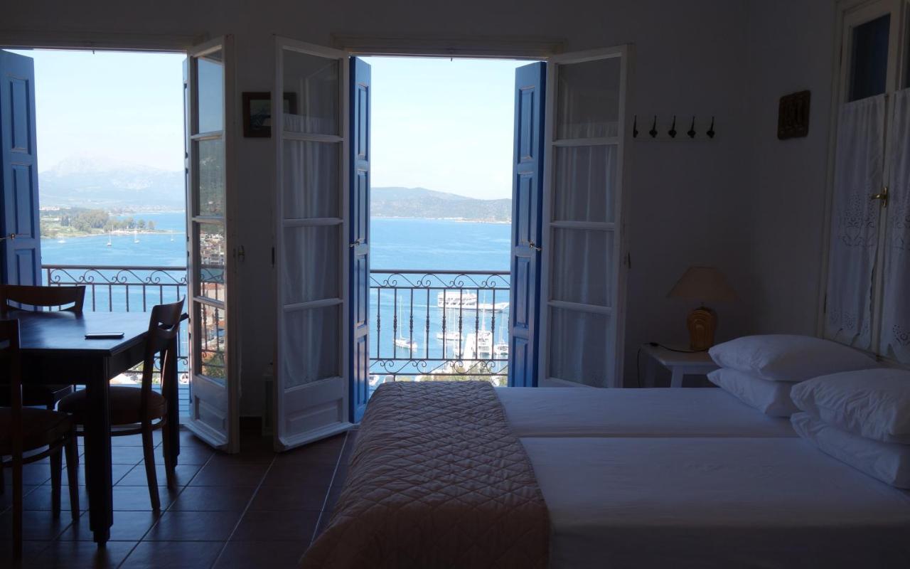 Panoramic View Apartment Poros Town Exterior photo