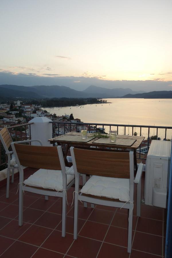 Panoramic View Apartment Poros Town Exterior photo